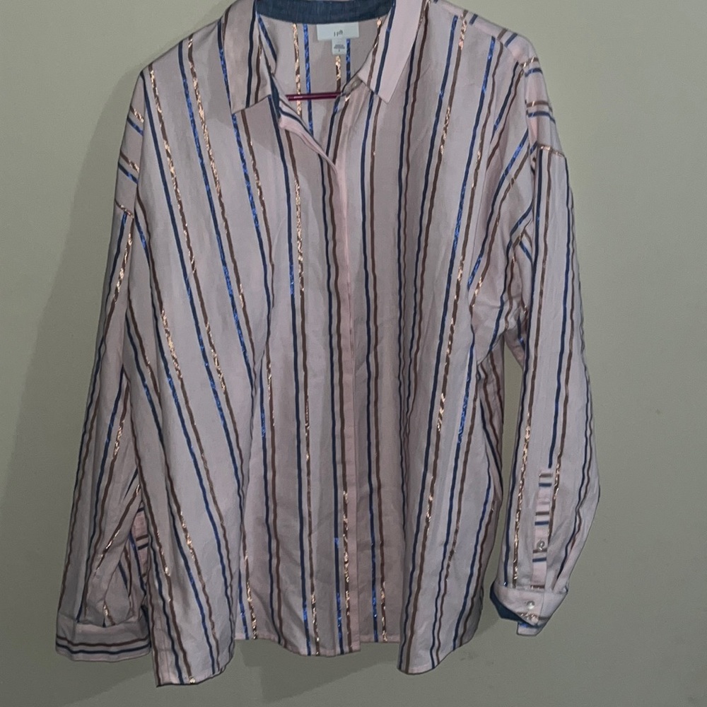 J Jill large button down shirt